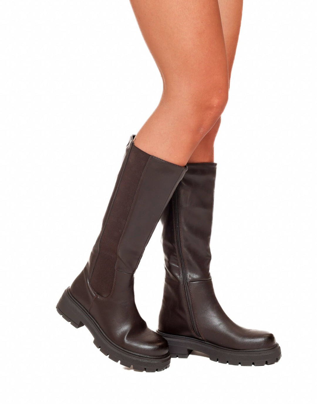 Brown Lug Sole - Boots