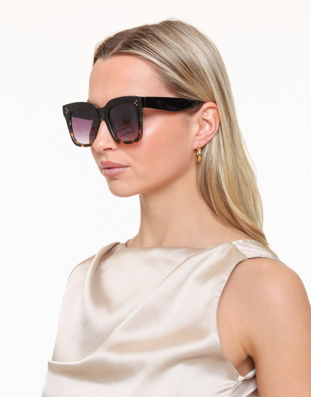 Brown Square Classic - Sunglasses