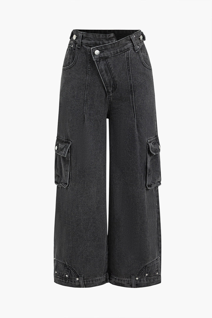 Nova Cargo Wide-Leg Jeans