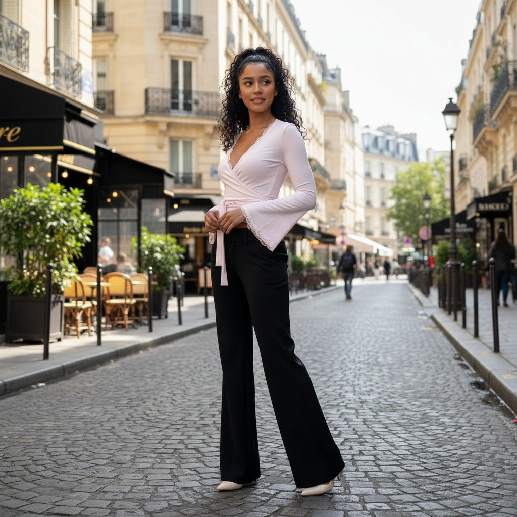 Elegant Fit Top - light pink