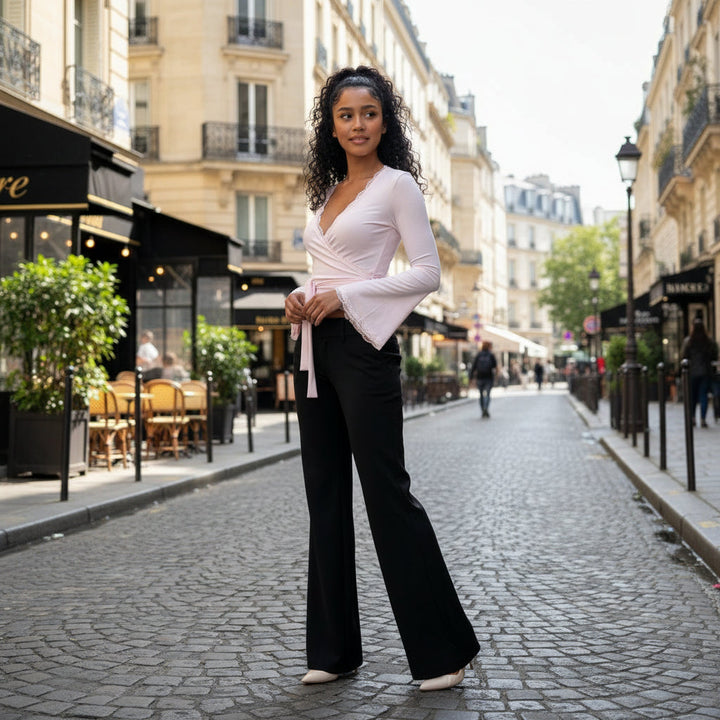 Elegant Fit Top - light pink
