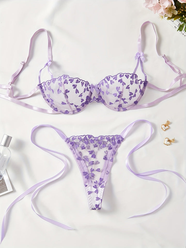 Nyxira Heart Set – purple