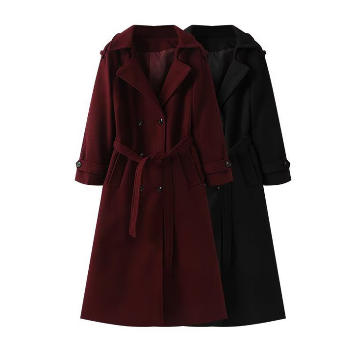 Noir Manor Classic Trench
