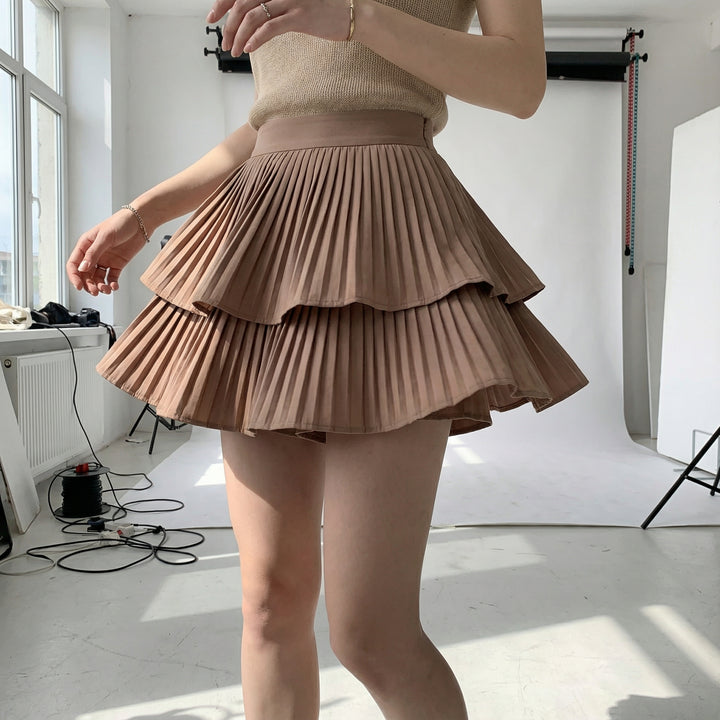 Pleated Skort