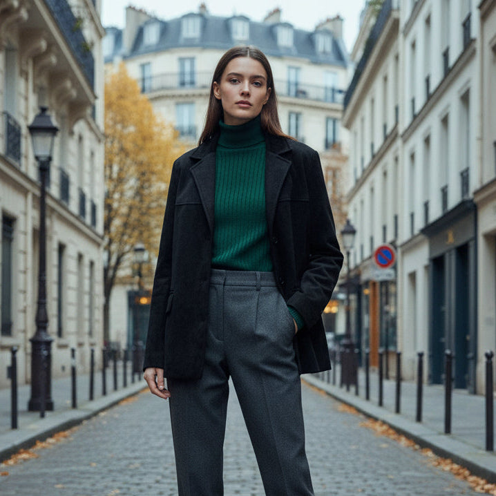 Suede Effect Button Jacket