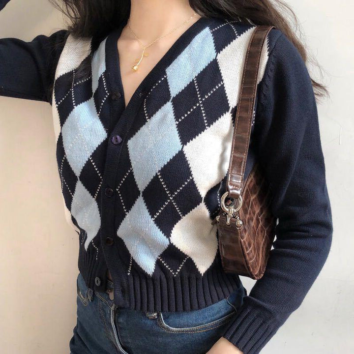 Cambridge Charm Argyle Cardigan