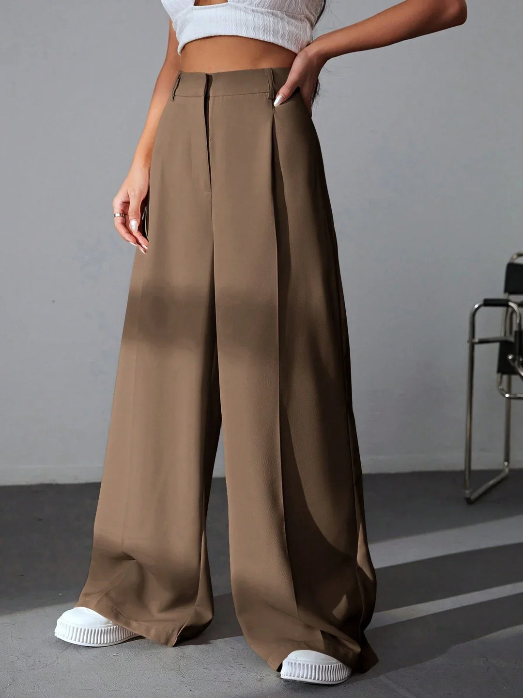 Studio Hour Wide Leg Pants
