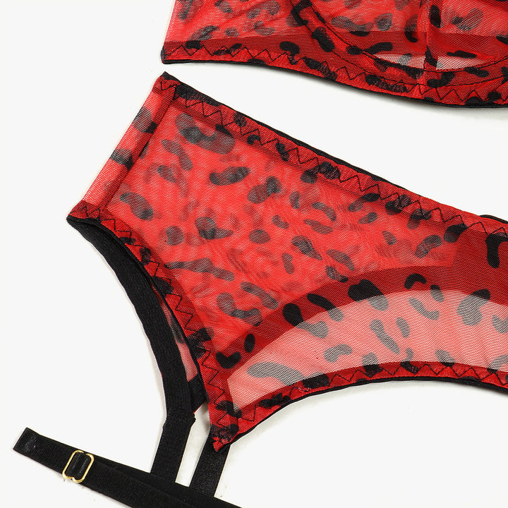 Ravena – Crimson Panther Lingerie Set