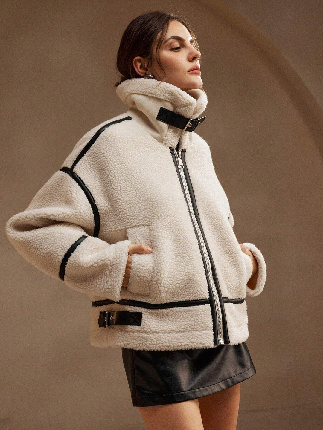 Afterlight Faux Shearling Jacket
