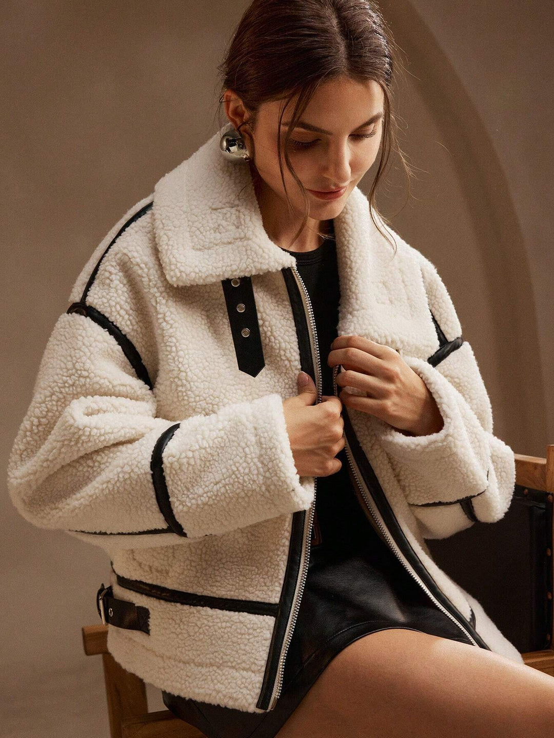 Afterlight Faux Shearling Jacket