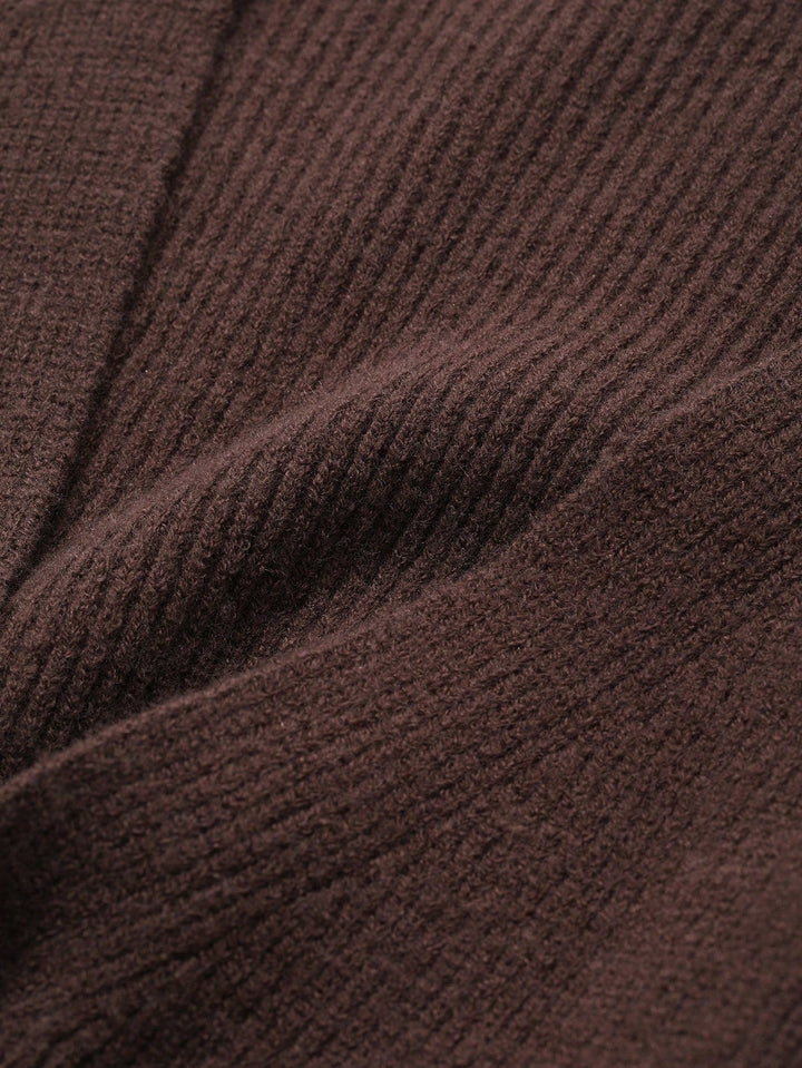 Cocoa Wrap Knit Jumper
