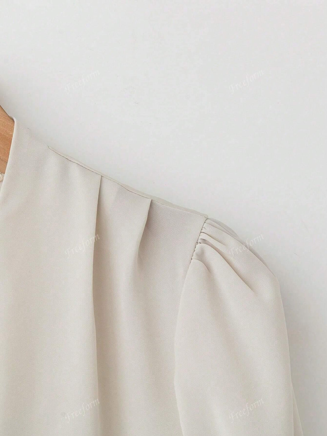 Plus Size V Neck Blouse Loose Casual Elegant Chic Daily Wear