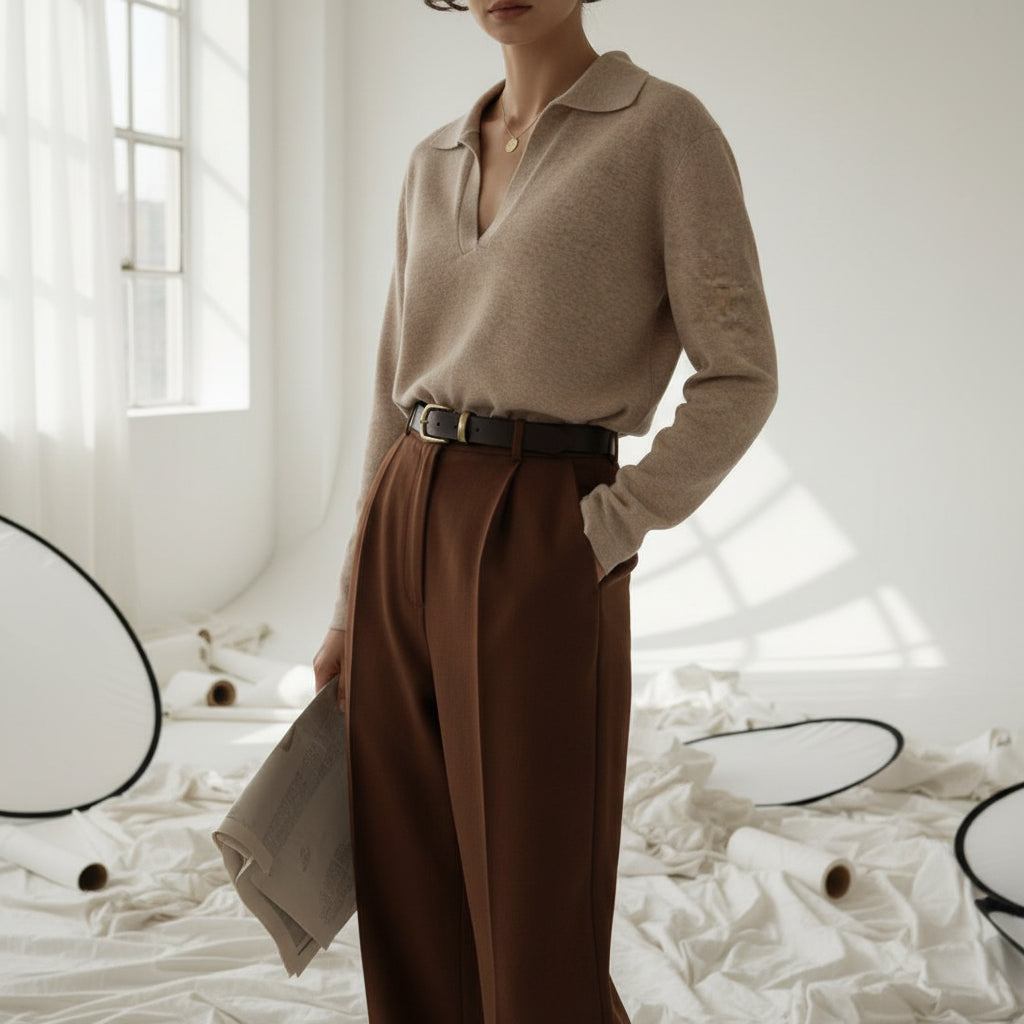 Serene Collar Soft Knit