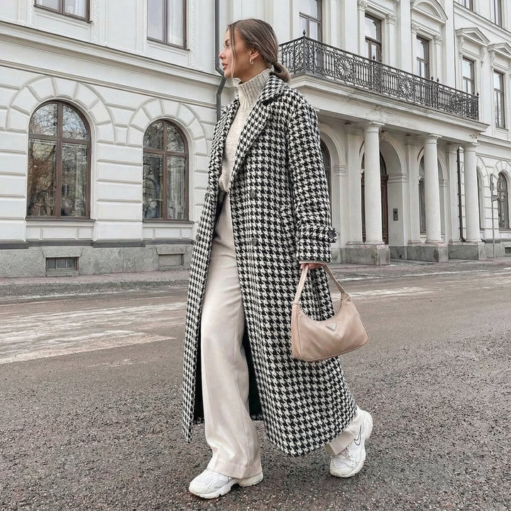 Camden Houndstooth Coat