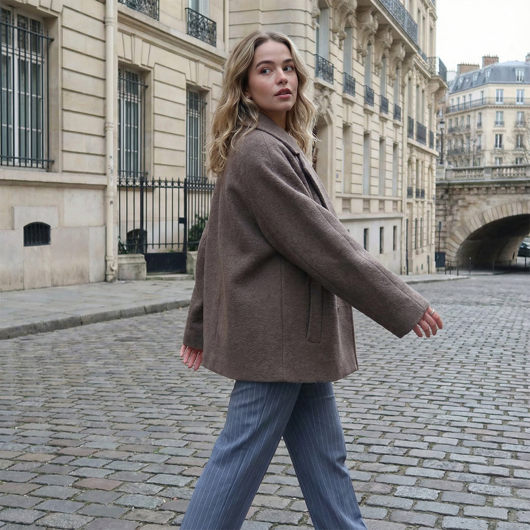 Softline Oversized Wool Coat