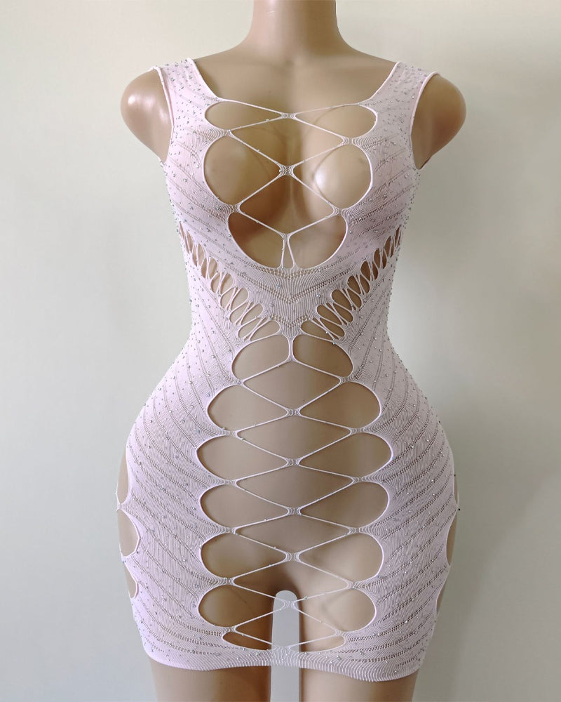 Tahlira – Diamond See-Through Nightdress