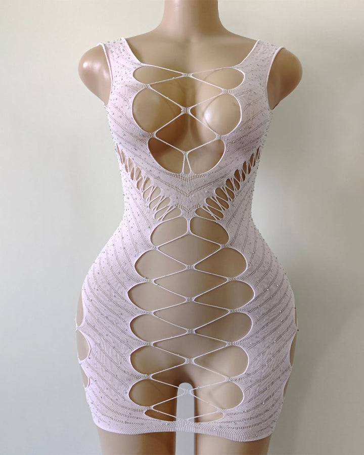 Tahlira – Diamond See-Through Nightdress