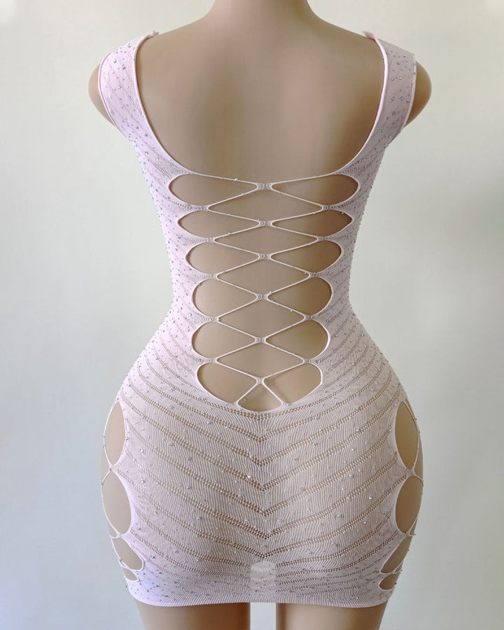 Tahlira – Diamond See-Through Nightdress