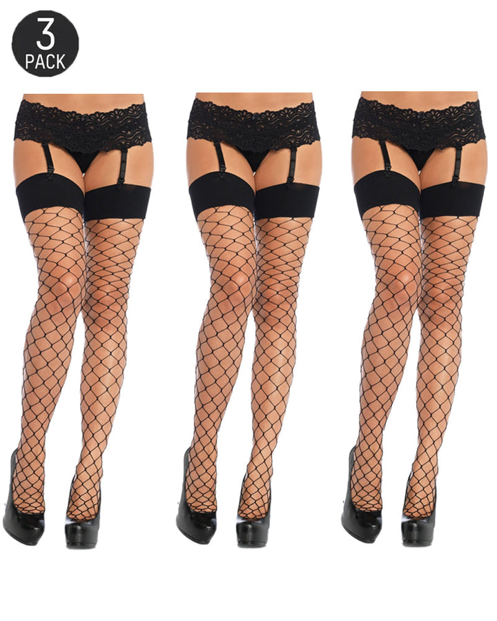 Alvara – Diamond Lace Stockings Set