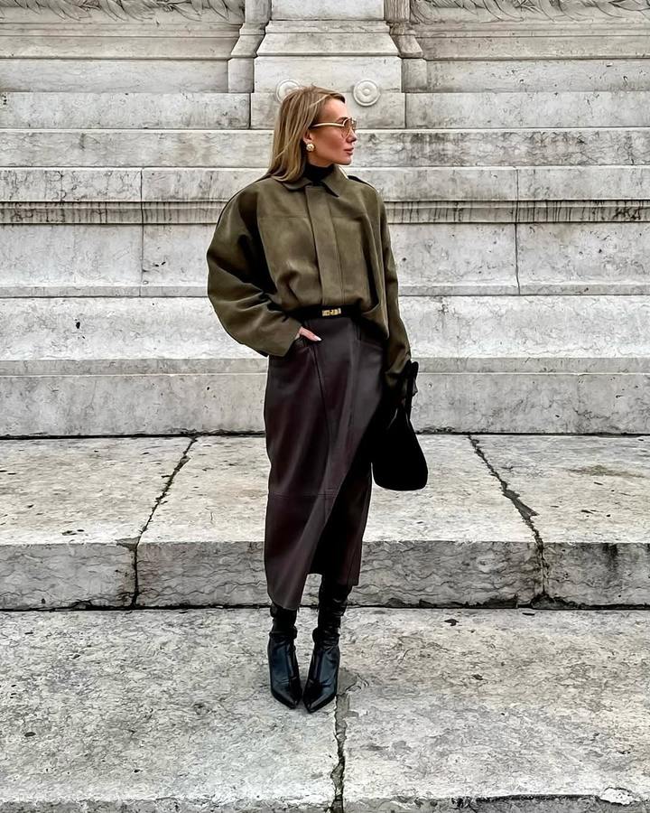 Sahara Suede Effect Bomber Jacket