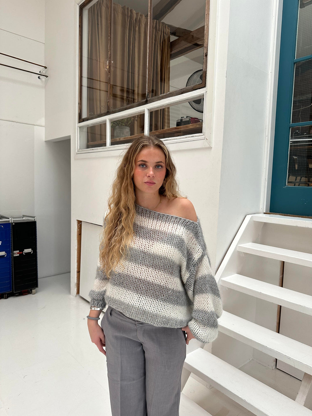 Harbour Breeze Striped Knit Jumper