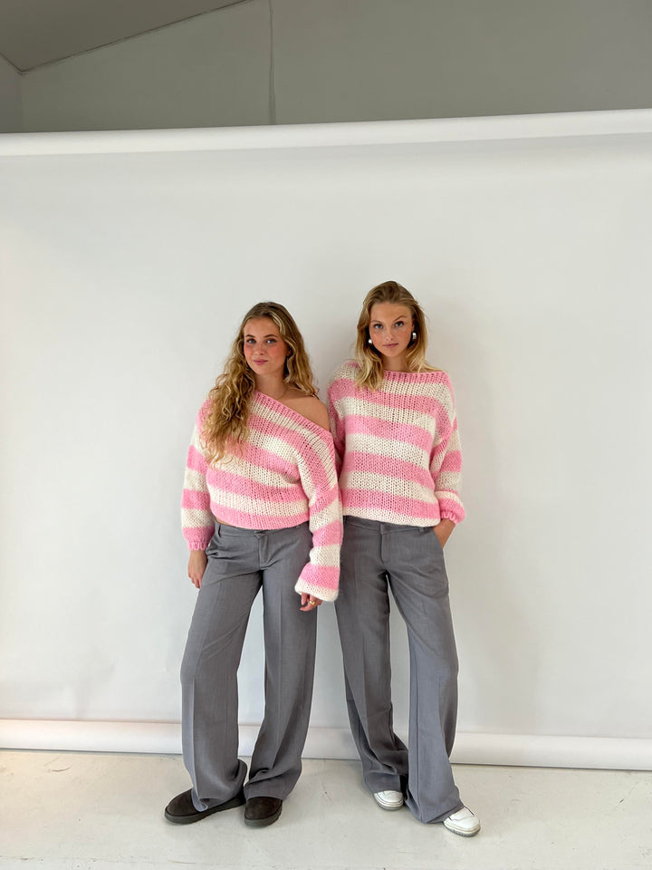 Harbour Breeze Striped Knit Jumper