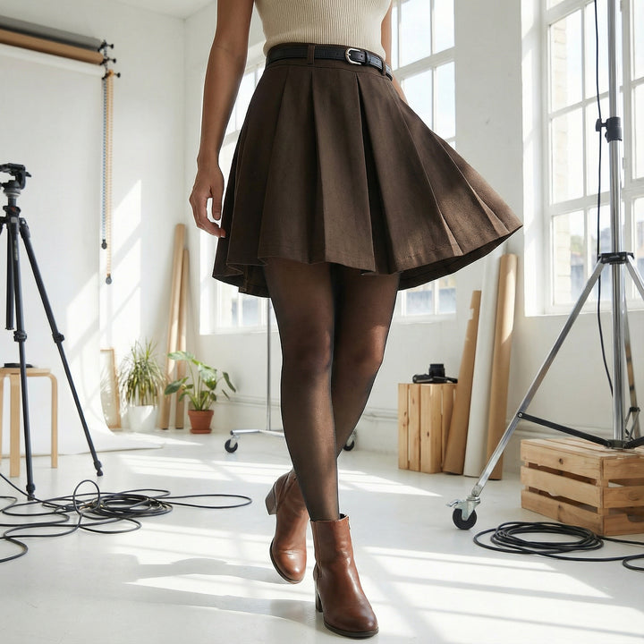 Structured Academia Skort