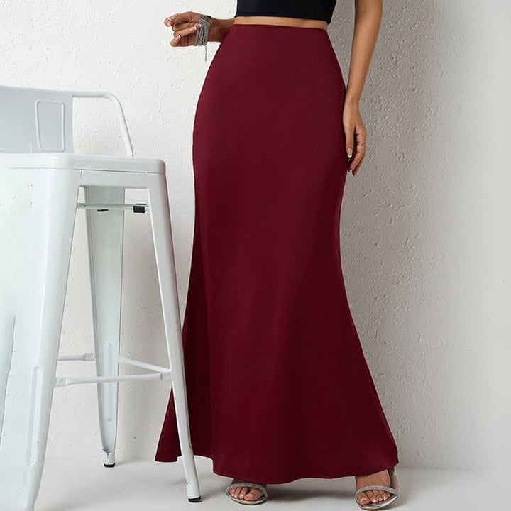 Savina Satin Maxi Skirt