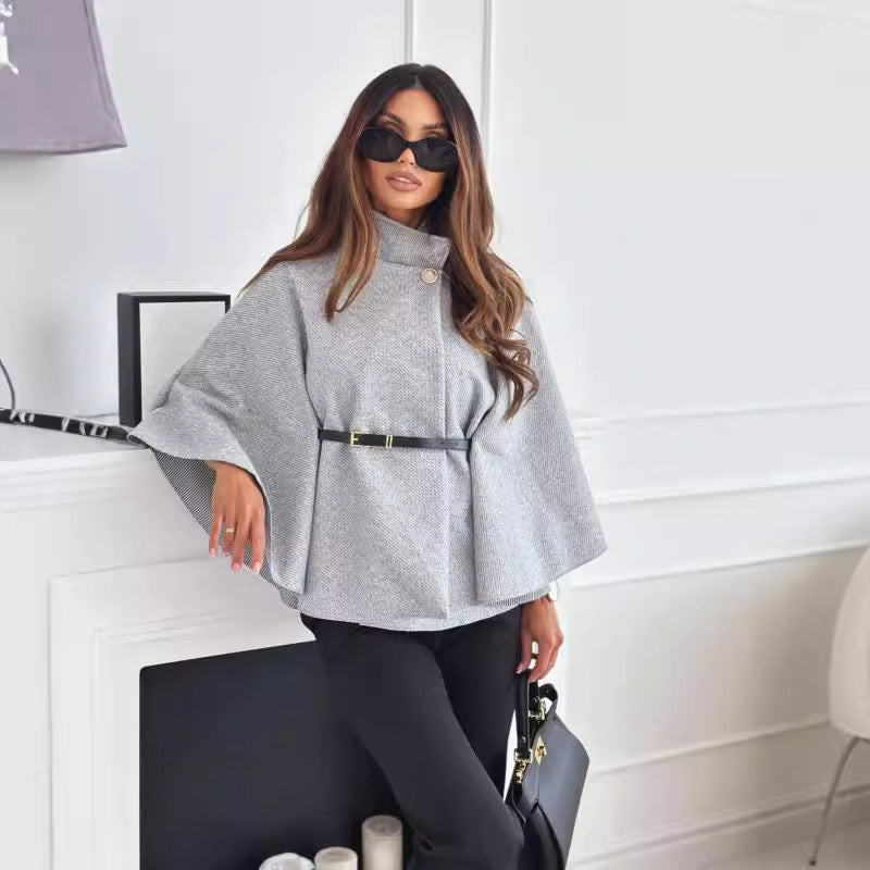 Belgravia Belted Cape Coat