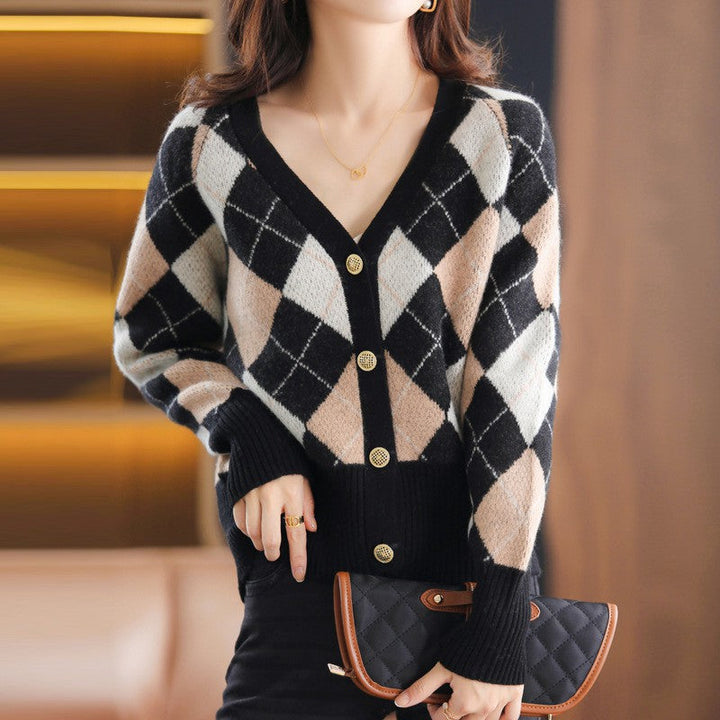 Cambridge Charm Argyle Cardigan
