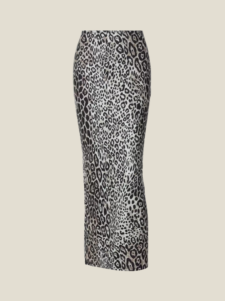 Lyra Wild Spirit Satin Maxi Skirt