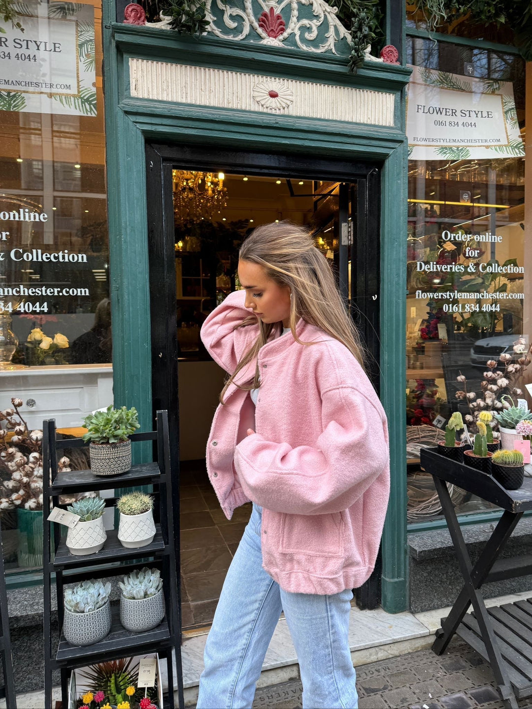 Paddington Plush Snap Front Jacket