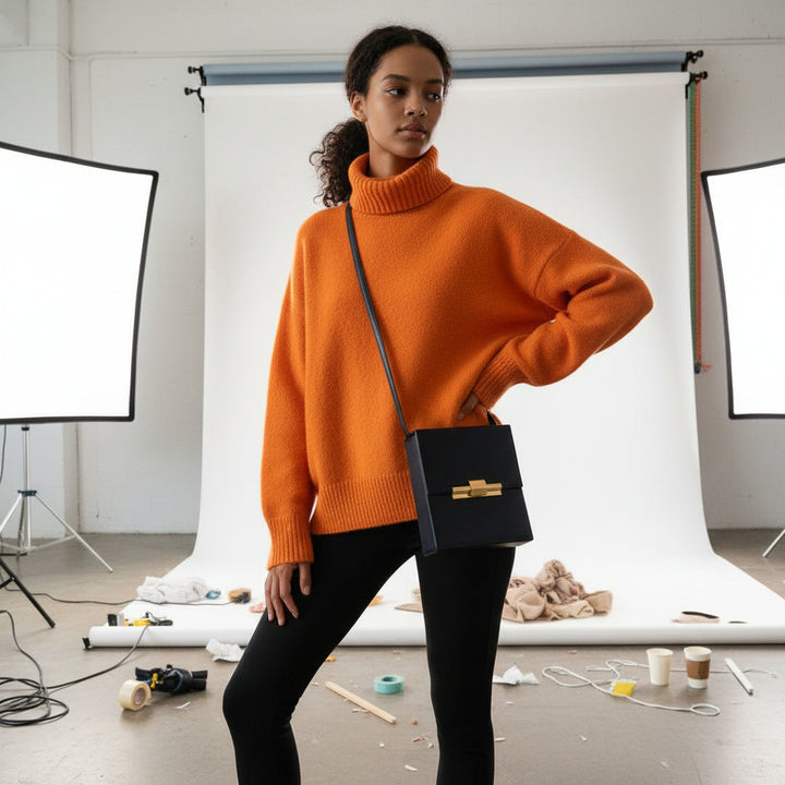 Cloudline Luxe Turtleneck Knit