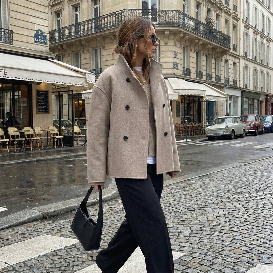 Sable Wool Coat