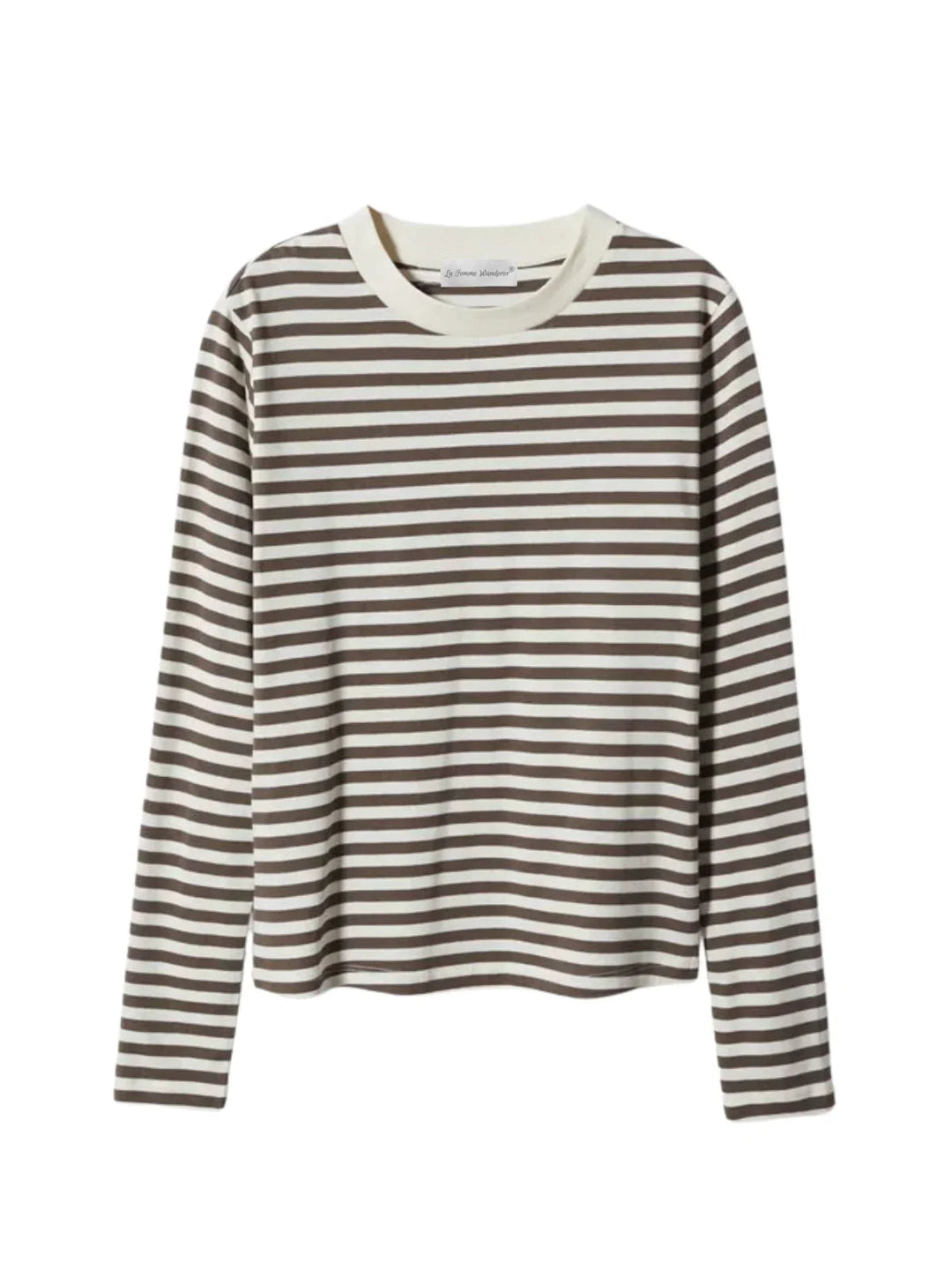 Everyday Parisian Stripe Crewneck Tee