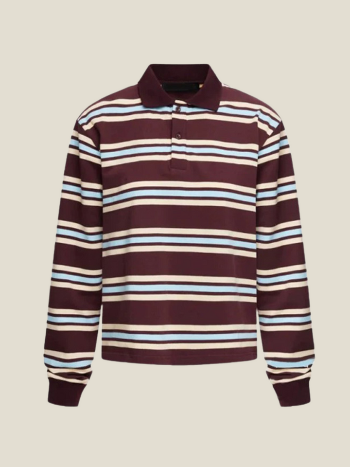 Lunette Striped Rugby Top