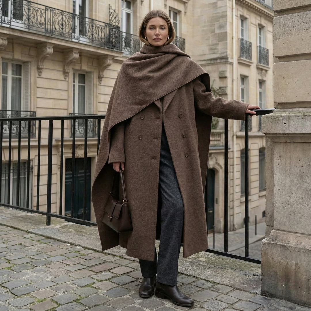 Drape Shawl Coat