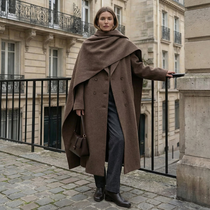Drape Shawl Coat