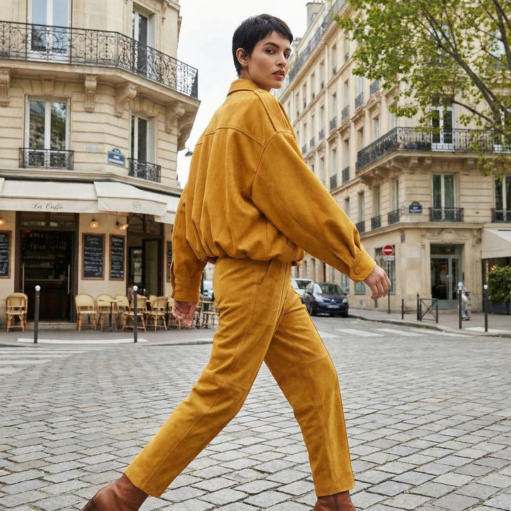 Desert Suede Bomber