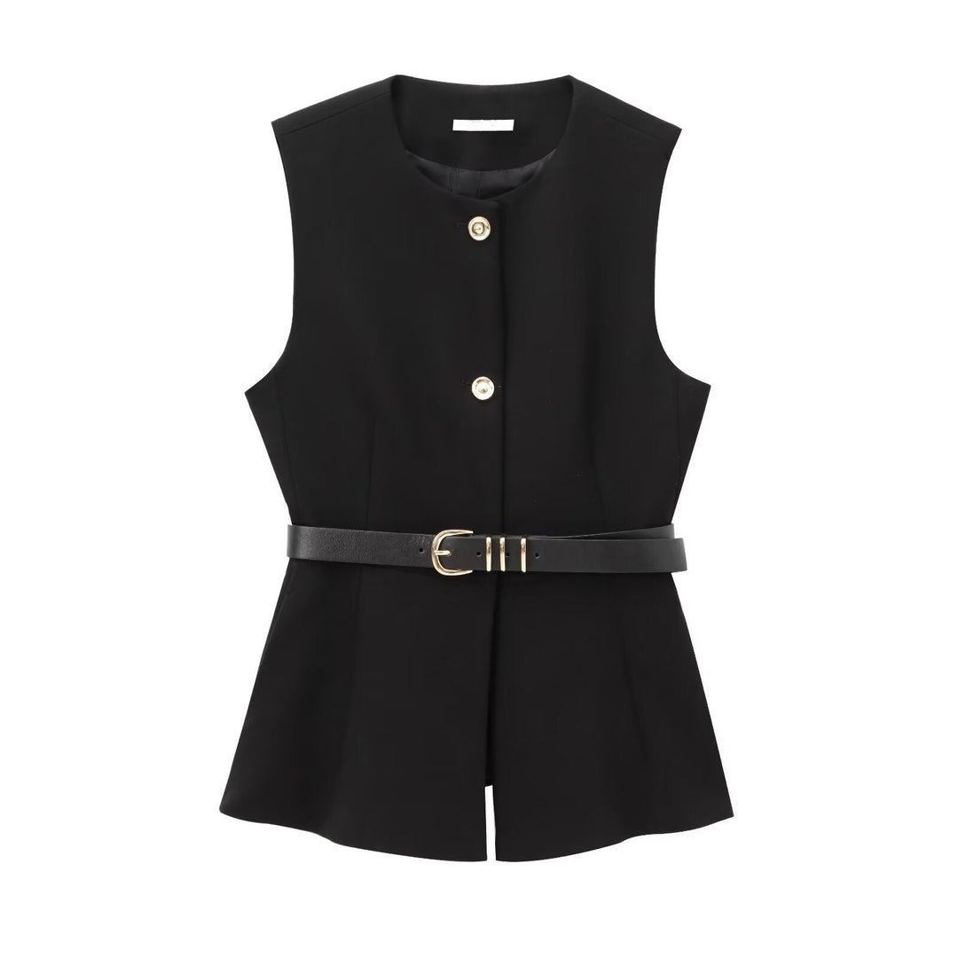 Regency Belted Vest Top