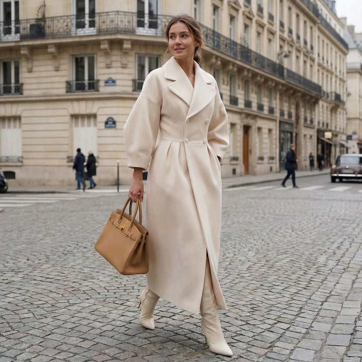 Ivory Longline Coat