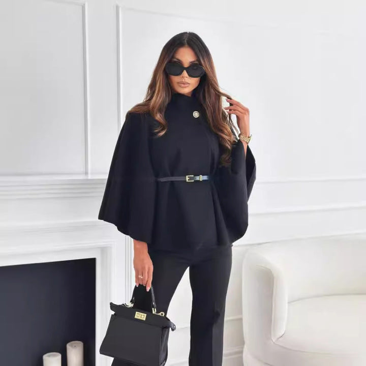Belgravia Belted Cape Coat