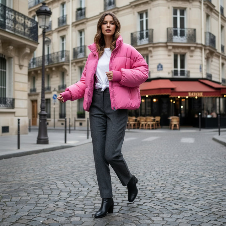 Blush Puffer Jacket