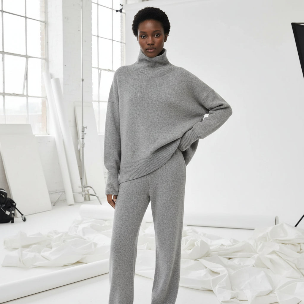 Oversized Turtleneck Sweater