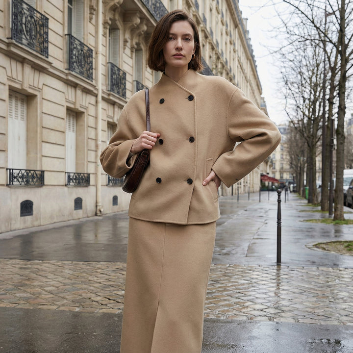 Sable Wool Coat