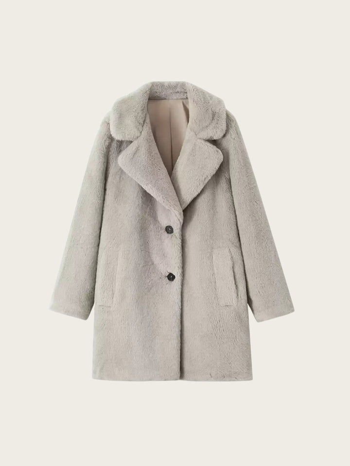 Lunara Plush Overcoat