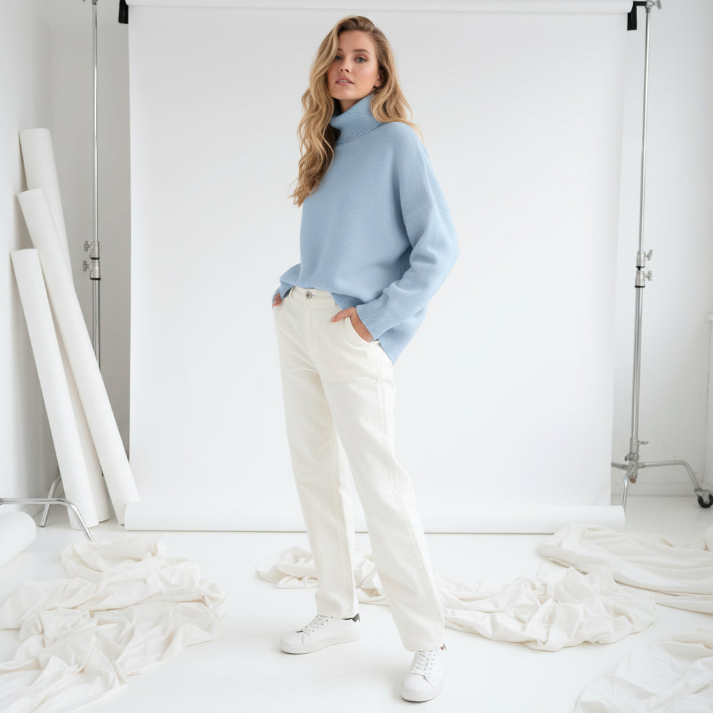 Cloudline Luxe Turtleneck Knit