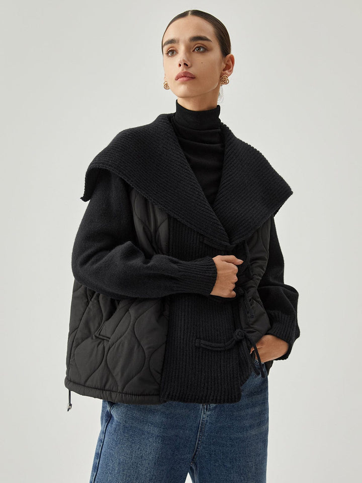 Everleigh Quilted Tie-Front Jacket