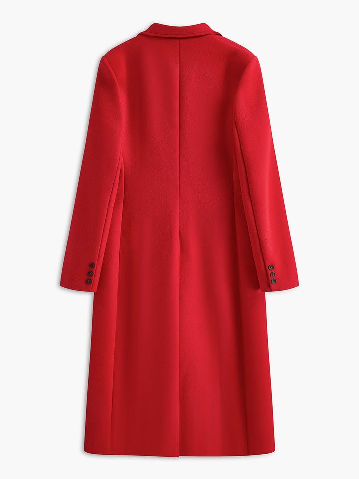 Scarlett Grace Longline Wool Coat