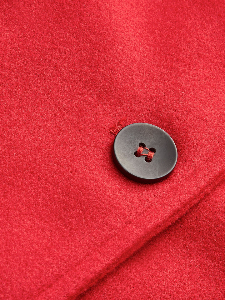 Scarlett Grace Longline Wool Coat